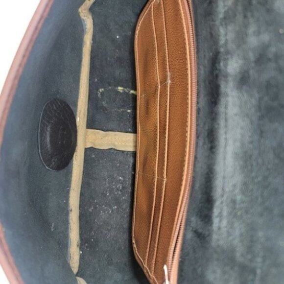 Vintage Dooney & Bourke Carrier AWL Long Strap Briefcase Handle Handbag Bag - Picture 6 of 10